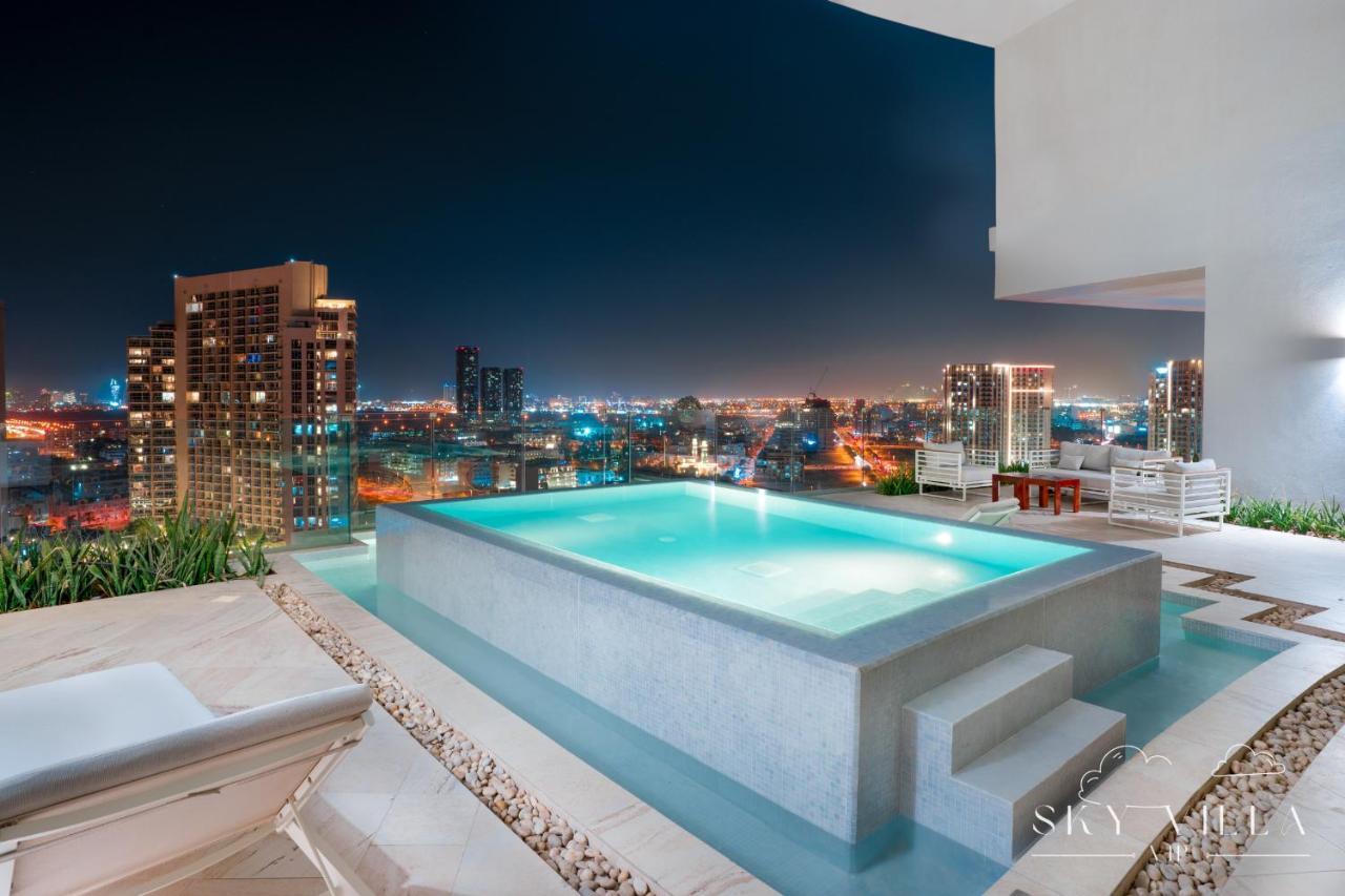 Five Jumeirah Village - Luxury Sky Villa Private Pool Dubai Luaran gambar