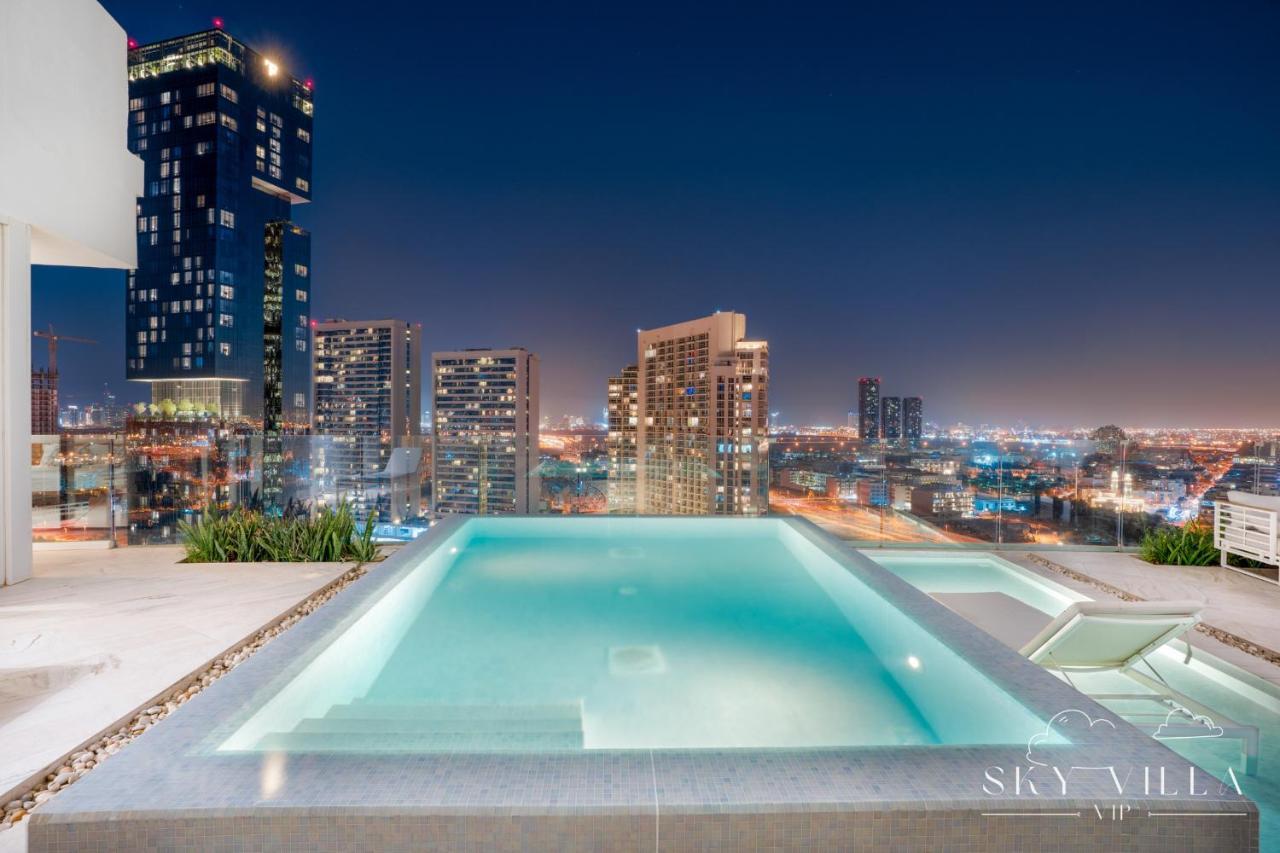 Five Jumeirah Village - Luxury Sky Villa Private Pool Dubai Luaran gambar